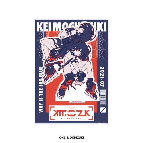 望月けい　アクリルスタンド　C C