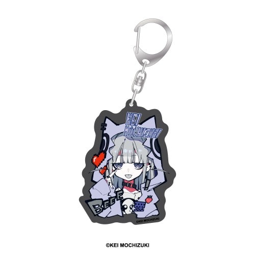 望月けい　アクリルキーホルダー　C C
