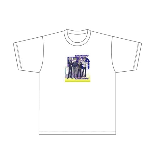 ダンガンロンパ×望月けい第二弾 Tシャツ ホワイトL L