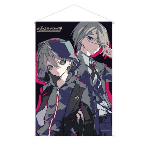 ダンガンロンパ×望月けい第二弾 タペストリー 苗木誠＆十神白夜 苗木誠＆十神白夜