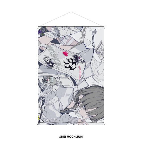 望月けい 何も知らなかった人へ B2タペストリー デザインE デザインE