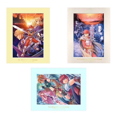 イースシリーズ キャラファインマットコレクション Vol.1【3種コンプリートセット】 Vol.1【3種コンプリートセット】