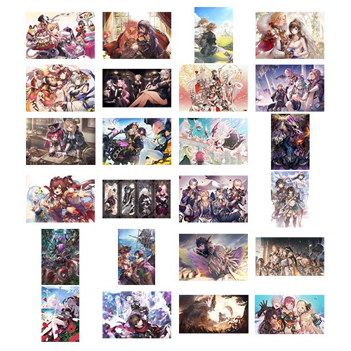 幻獣契約クリプトラクト クリアファイル24種コンプリートセット(限定特典付き) クリアファイル24種コンプリートセット