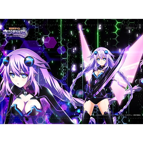 TVアニメ｢超次元ゲイムネプテューヌ｣ B2タペストリーパープルハート パープルハート