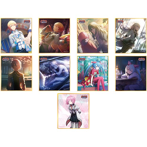 『プロジェクトセカイ カラフルステージ！ feat. 初音ミク』 ミニ色紙コレクション 第27弾C【単品】カーテンコールに惜別を（全9種） 単品