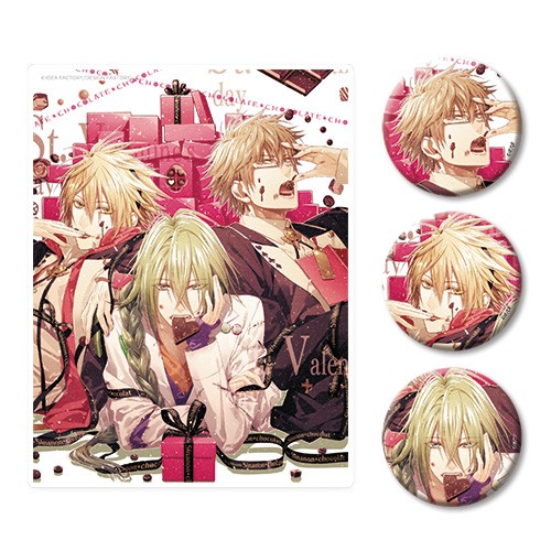 【オトメイト×ビーズログ】『AMNESIA World』アクリルパネル＆缶バッジ3種セット※2025年11月中旬出荷分