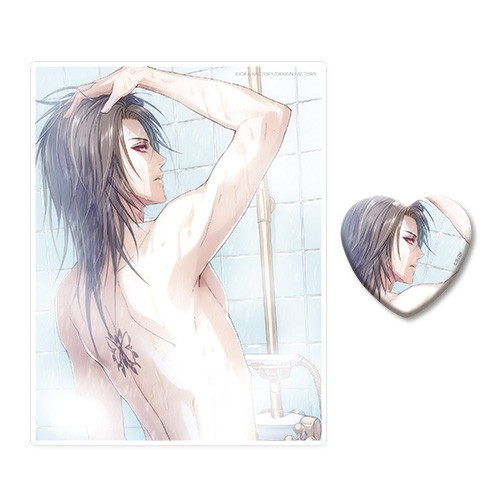 【オトメイト×ビーズログ】『ワンド オブ フォーチュン 2 ～時空に沈む黙示録～』アクリルパネル＆ハート缶バッジセット ※2025年11月中旬出荷分