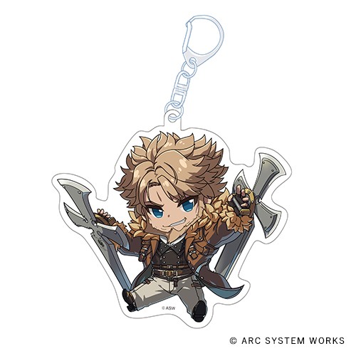 GUILTY GEAR -STRIVE- ぺたん娘アクリルキーホルダー レオ＝ホワイトファング レオ＝ホワイトファング