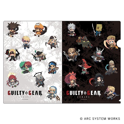 GUILTY GEAR -STRIVE- ぺたん娘クリアファイル