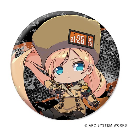 GUILTY GEAR -STRIVE- ぺたん娘缶バッジ ミリア＝レイジ ミリア＝レイジ