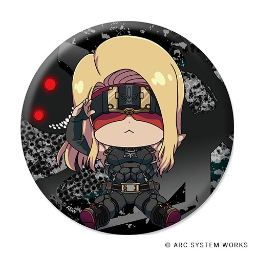 GUILTY GEAR -STRIVE- ぺたん娘缶バッジ ザトー＝ONE ザトー＝ONE