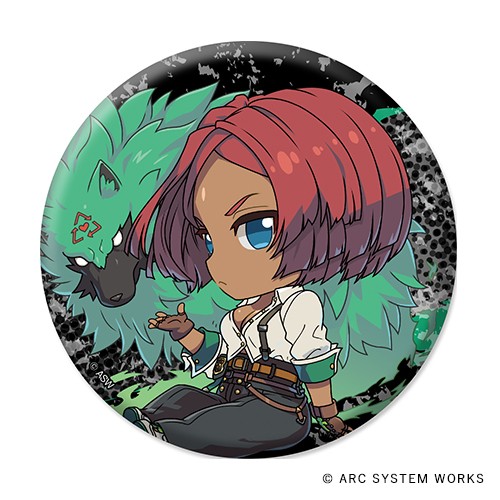 GUILTY GEAR -STRIVE- ぺたん娘缶バッジ ジオヴァーナ ジオヴァーナ