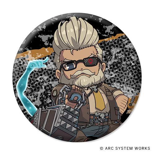 GUILTY GEAR -STRIVE- ぺたん娘缶バッジ ゴールドルイス＝ディキンソン ゴールドルイス＝ディキンソン