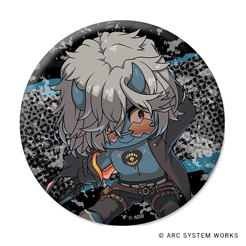 GUILTY GEAR -STRIVE- ぺたん娘缶バッジ ハッピーケイオス ハッピーケイオス