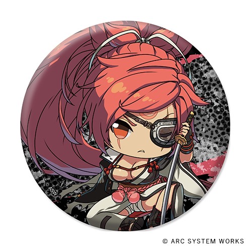 GUILTY GEAR -STRIVE- ぺたん娘缶バッジ 梅喧 梅喧