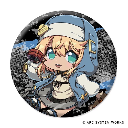GUILTY GEAR -STRIVE- ぺたん娘缶バッジ ブリジット ブリジット