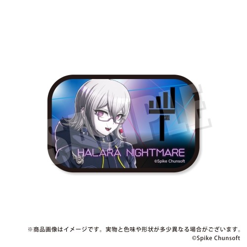 超探偵事件簿 レインコード  スクエアカンバッジ  08.ハララ　ナイトメア 08.ハララ　ナイトメア