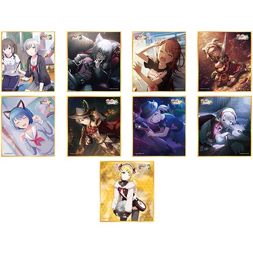 『プロジェクトセカイ カラフルステージ！ feat. 初音ミク』 ミニ色紙コレクション 第28弾A【BOX】絶叫！？ オオカミの森へようこそ！（全9種） BOX