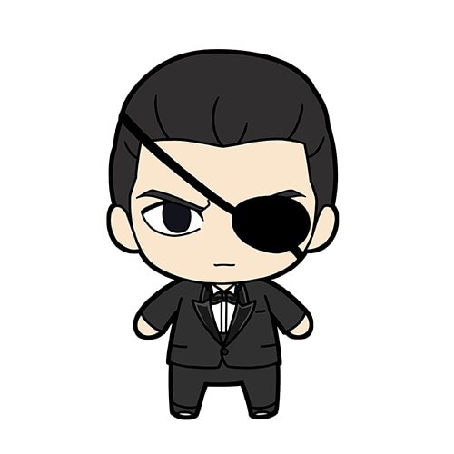 『龍が如く』ぬいぐるみ＆缶バッジセット 『0』真島 吾朗※12月中旬出荷分 『0』真島 吾朗※12月中旬出荷分