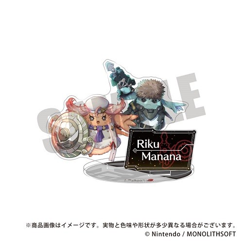 『ゼノブレイド3』 アクリルスタンド 【07.リク＆マナナ】 07.リク＆マナナ