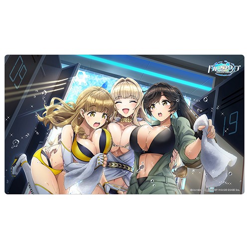 『ドルフィンウェーブ』ラバーマット（彩戸 詩絵＆ヴィーナ/綺羅星 神奈＆山葉 由芽） ラバーマット（彩戸詩絵＆ヴィーナ/綺羅星 神奈＆山葉 由芽）