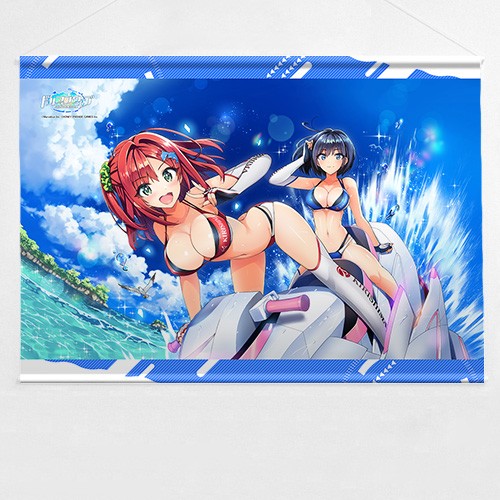 『ドルフィンウェーブ』B2タペストリー（咲宮 入華＆都条 みちる） B2タペストリー（咲宮 入華＆都条 みちる）