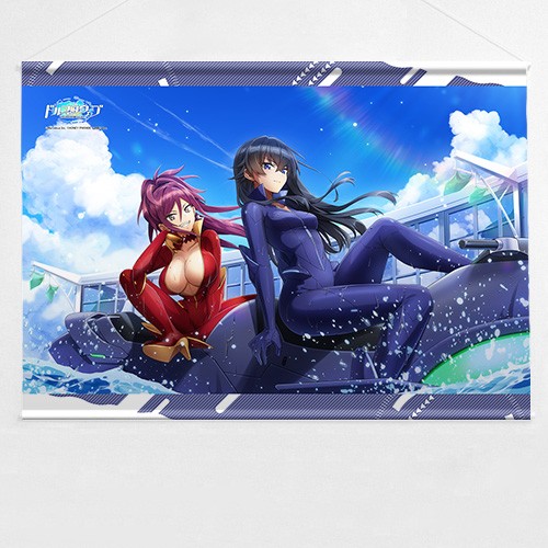 『ドルフィンウェーブ』B2タペストリー（刃兼 乙姫＆暮無 夕離） B2タペストリー（刃兼 乙姫＆暮無 夕離）