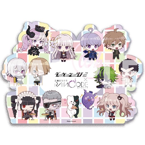 ダンガンロンパ1・2 Reload×超探偵事件簿 レインコード  B5サイズ アクリルパネルVol.1 Vol.1