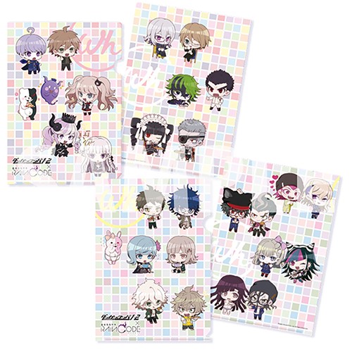 ダンガンロンパ1・2 Reload×超探偵事件簿 レインコード  A4クリアファイル 2枚セット