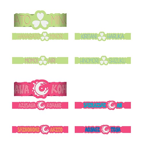 『プロジェクトセカイ カラフルステージ！ feat. 初音ミク』ラバーバンドコレクション B【単品】MORE MORE JUMP！＆Vivid BAD SQUAD（全8種） 【単品】MORE MORE JUMP！＆Vivid BAD