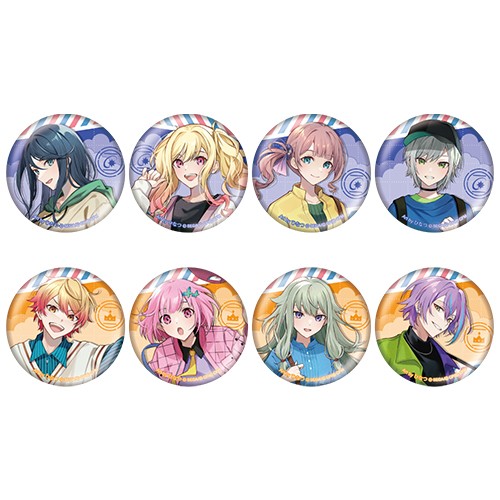 『プロジェクトセカイ 3rd Anniversary 感謝祭』缶バッジコレクション A【BOX】Leo/need＆ワンダーランズ×ショウタイム（全8種） 缶バッジコレクション A【BOX】