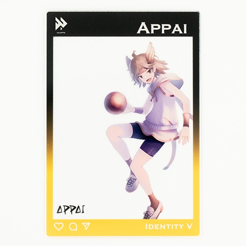 FAV IDV CHARACTER ACRYLIC CARD APPAI APPAI