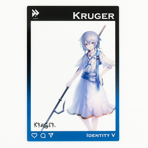 FAV IDV CHARACTER ACRYLIC CARD KRUGER KRUGER