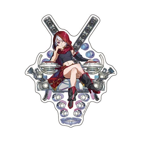 ソードアート・オンライン ゲーム10周年記念 デカステッカー　ライラ デカステッカー ライラ