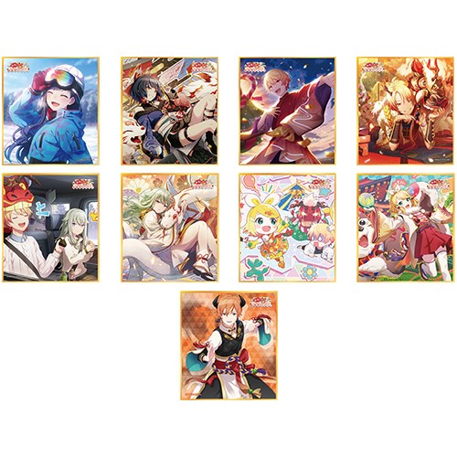 『プロジェクトセカイ カラフルステージ！ feat. 初音ミク』 ミニ色紙コレクション 第30弾A【単品】新春！獅子舞ロボのお正月ショー！（全9種） 【単品】新春！獅子舞ロボのお正月ショー！（全9種）