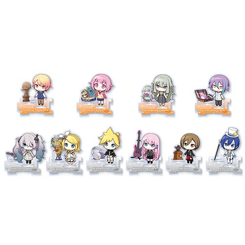 『プロジェクトセカイ カラフルステージ！ feat. 初音ミク』ちびキャラ つながるアクリルスタンドコレクション C【BOX】ワンダーランズ×ショウタイム＆バーチャル・シンガー（全10種） コレクション C【BOX】