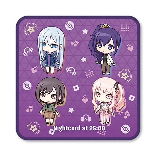 『プロジェクトセカイ カラフルステージ！ feat. 初音ミク』ちびキャラ ハンドタオル25時、ナイトコードで。 25時、ナイトコードで。