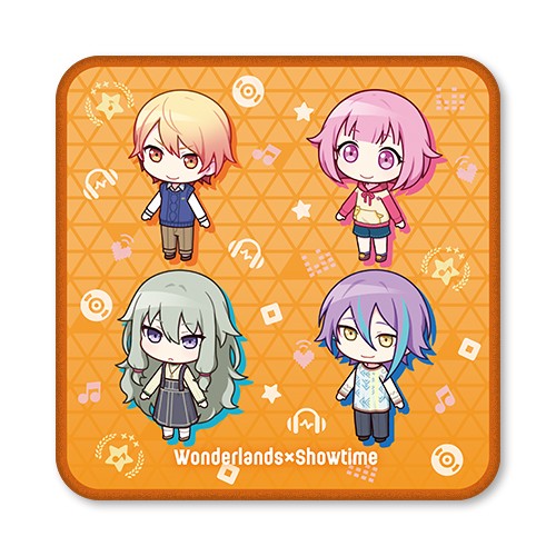 『プロジェクトセカイ カラフルステージ！ feat. 初音ミク』ちびキャラ ハンドタオルワンダーランズ×ショウタイム ワンダーランズ×ショウタイム