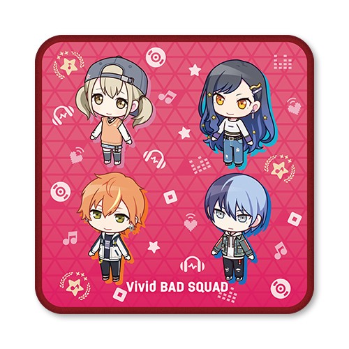 『プロジェクトセカイ カラフルステージ！ feat. 初音ミク』ちびキャラ ハンドタオルVivid BAD SQUAD Vivid BAD SQUAD