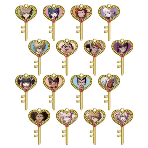 ダンガンロンパシリーズ　愛の鍵キーホルダー　Vol.1（DR）　単品 単品