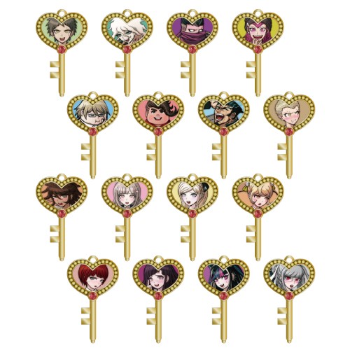 ダンガンロンパシリーズ　愛の鍵キーホルダー　Vol.2（SDR2）　単品 単品