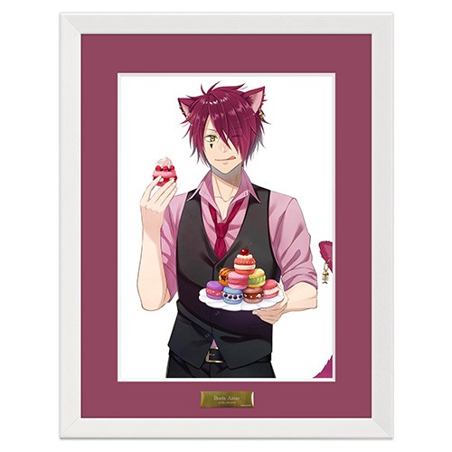 【オトメイト×ビーズログ】「with sweets」複製原画『スペードの国のアリス ～Wonderful Black World～』ボリス＝エレイ ボリス＝エレイ