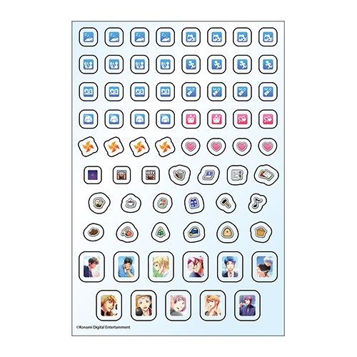 ときめきメモリアル Girl's Side 4th Heart ステッカーシート A※2025年11月中旬出荷分 A