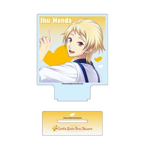 ときめきメモリアル Girl's Side 4th Heart スクエアアクリルスタンド本多 行 本多 行