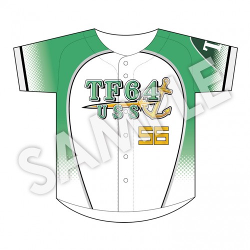 「艦これ」公式 限定野球ユニフォーム【TF】 チーム：Task Force 【TF】 チーム：Task Force