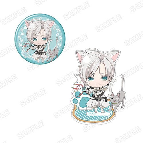 角川ビーンズ文庫創刊22周年記念 アクリルフィギュア＆缶バッジセットわたくしのことが大嫌いな義弟が護衛騎士になりました わたくしのことが大嫌いな義弟が護衛騎士になりました