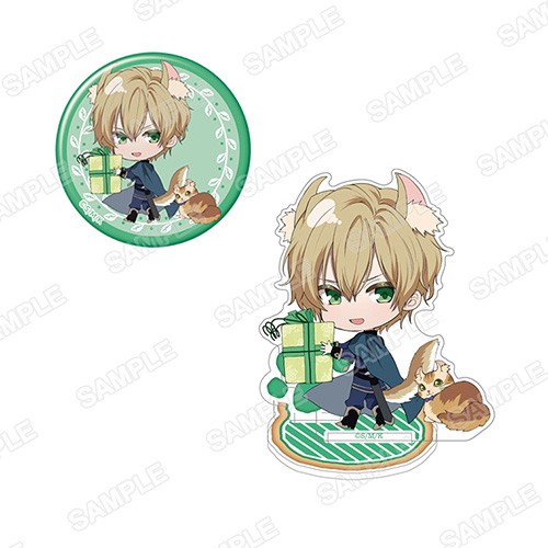 角川ビーンズ文庫創刊22周年記念 アクリルフィギュア＆缶バッジセット魔物をペット化する能力が目覚めました 魔物をペット化する能力が目覚めました