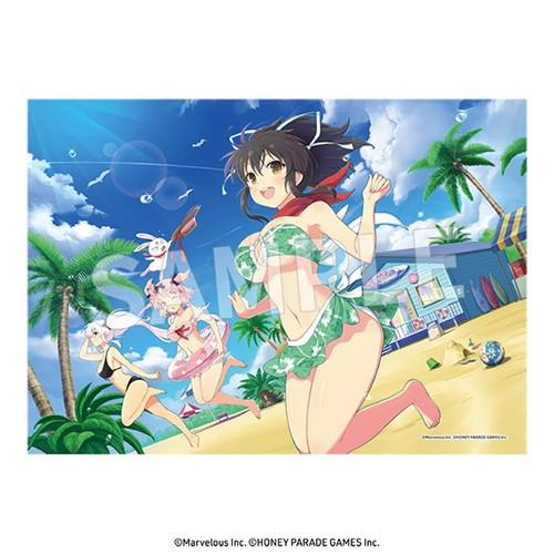 閃乱カグラ　A3判クリアポスター 飛鳥 ver. 飛鳥 ver.