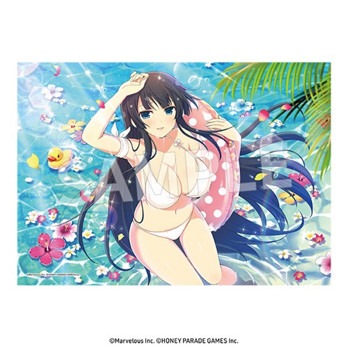 閃乱カグラ　A3判クリアポスター 斑鳩 ver. 斑鳩 ver.