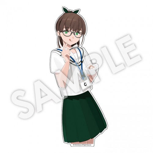 C2機関公式 特製特大アクリルステッカー 「しーちゃん」アフォガードmode※2025年11月中旬出荷分 「しーちゃん」アフォガードmode